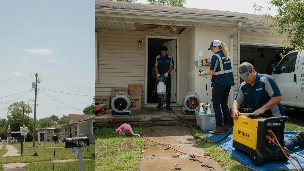 Storm Damage Water Removal in Pegram, TN near me